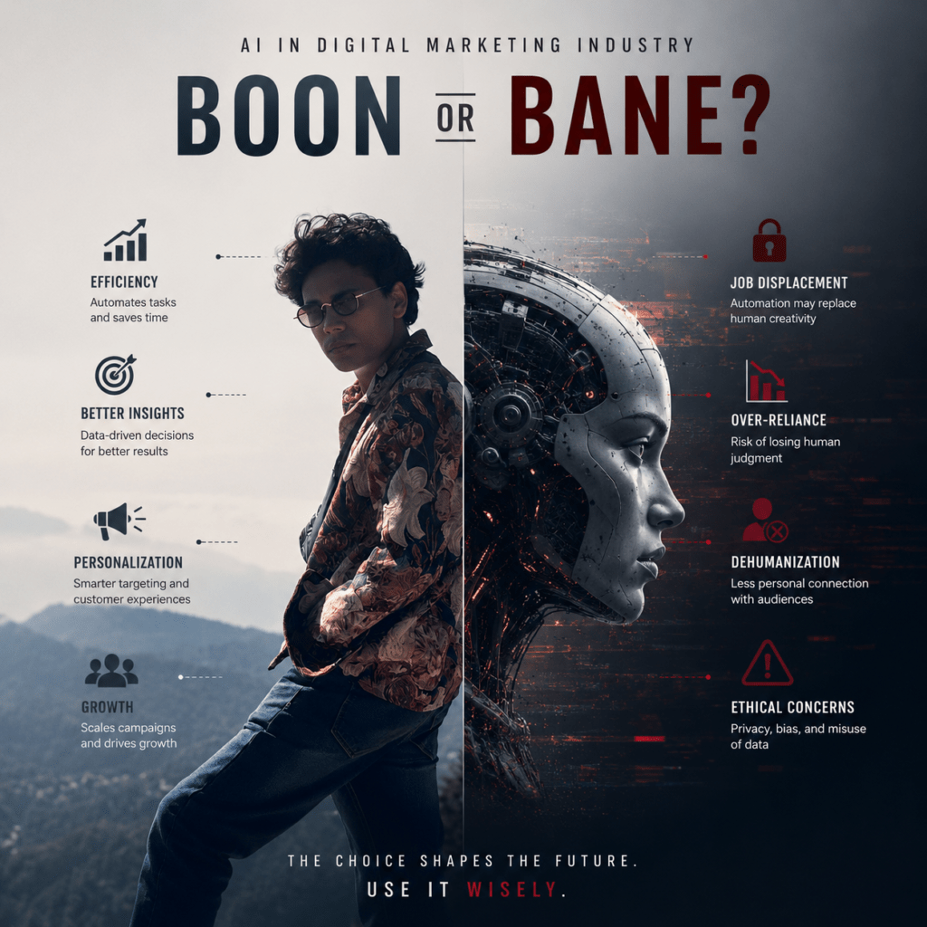 AI in Digital Marketing Industry: Boon or Bane?