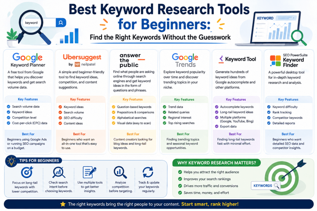 Keyword Research Tools for Beginners