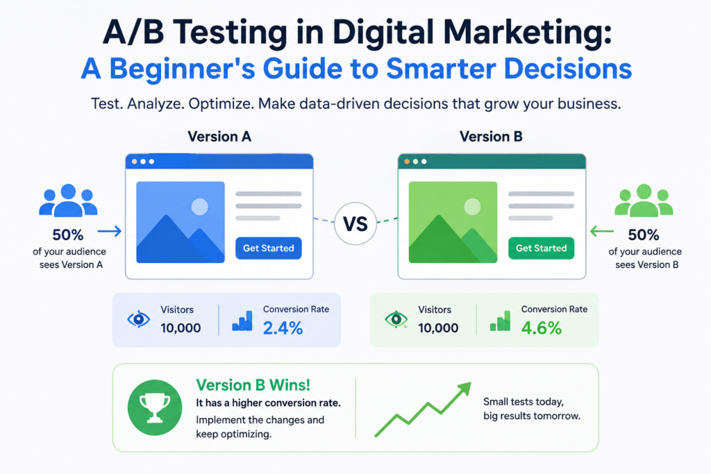 A/B testing in Digital Marketing